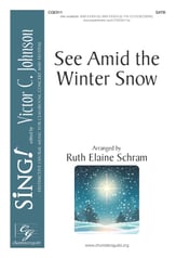 See Amid the Winter Snow SATB choral sheet music cover